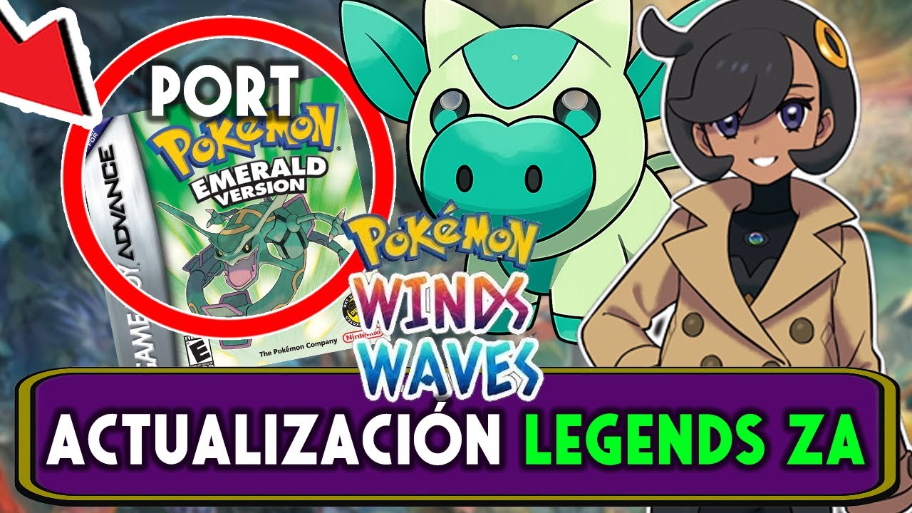 NOTICIAS POKEMON! ACTUALIZACIÓN LEGENDS ZA! FILTRACIONES POKEMON DAY, INFO 10MA GEN Y MÁS