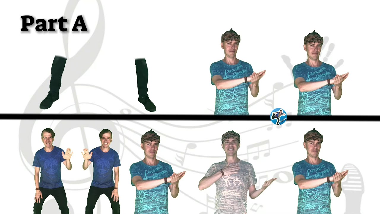 Rhythm Video/ Ode to Joy Body Percussion / Percusión Corporal/ Beethoven 9th Symphony