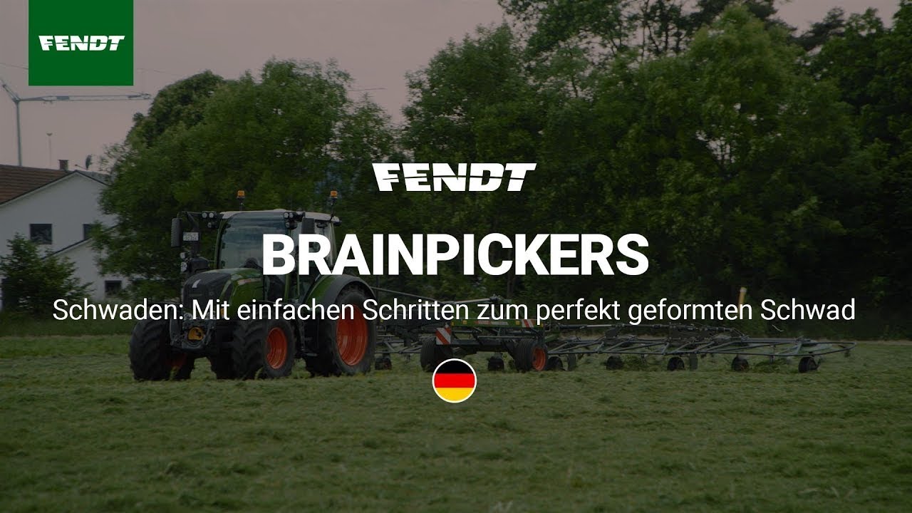 Brainpickers | Schwaden: Mit einfachen Schritten zum perfekt geformten Schwad | Fendt