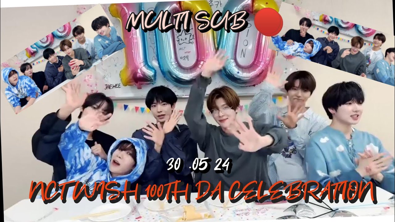 [MULTI SUB] 💙NCT WISH 100 DAY CELEBRATION LIVE 🎉💚 #nctwish #sion #riku #yushi #jaehee #ryo #sakuya