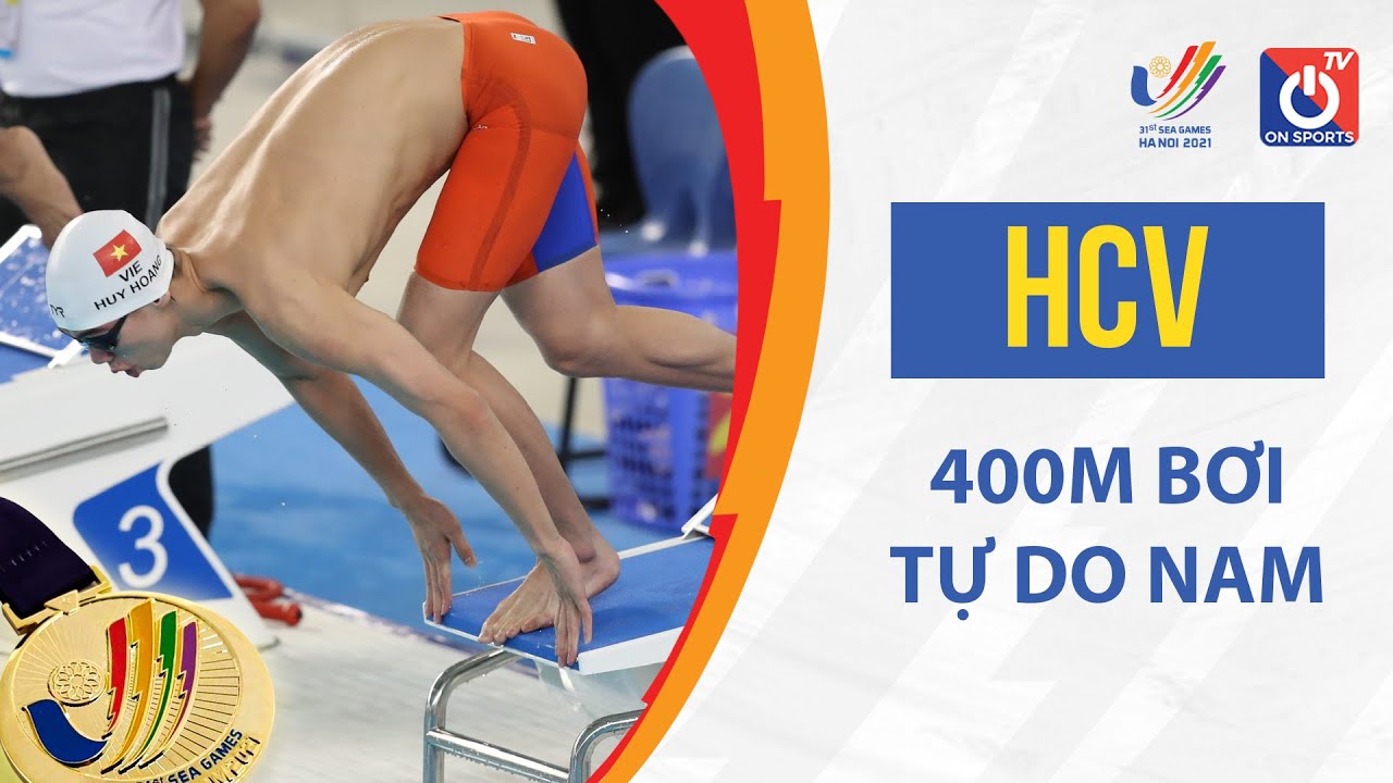 Tuyệt đỉnh Huy Hoàng tự phá kỷ lục cá nhân, bơi như máy giành HCV 400m tự do