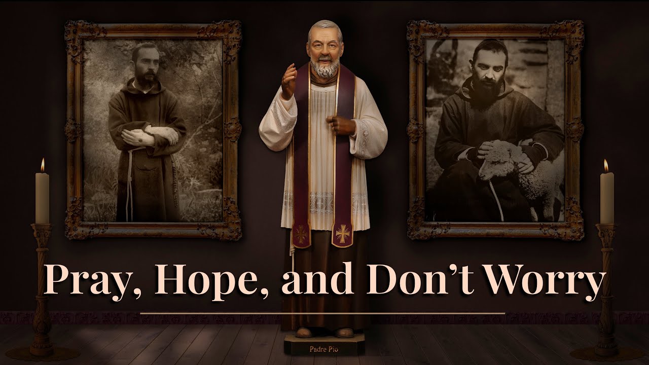 Pray, Hope, and Don’t Worry | Three Powerful Prayers for St. Padre Pio’s Intercession