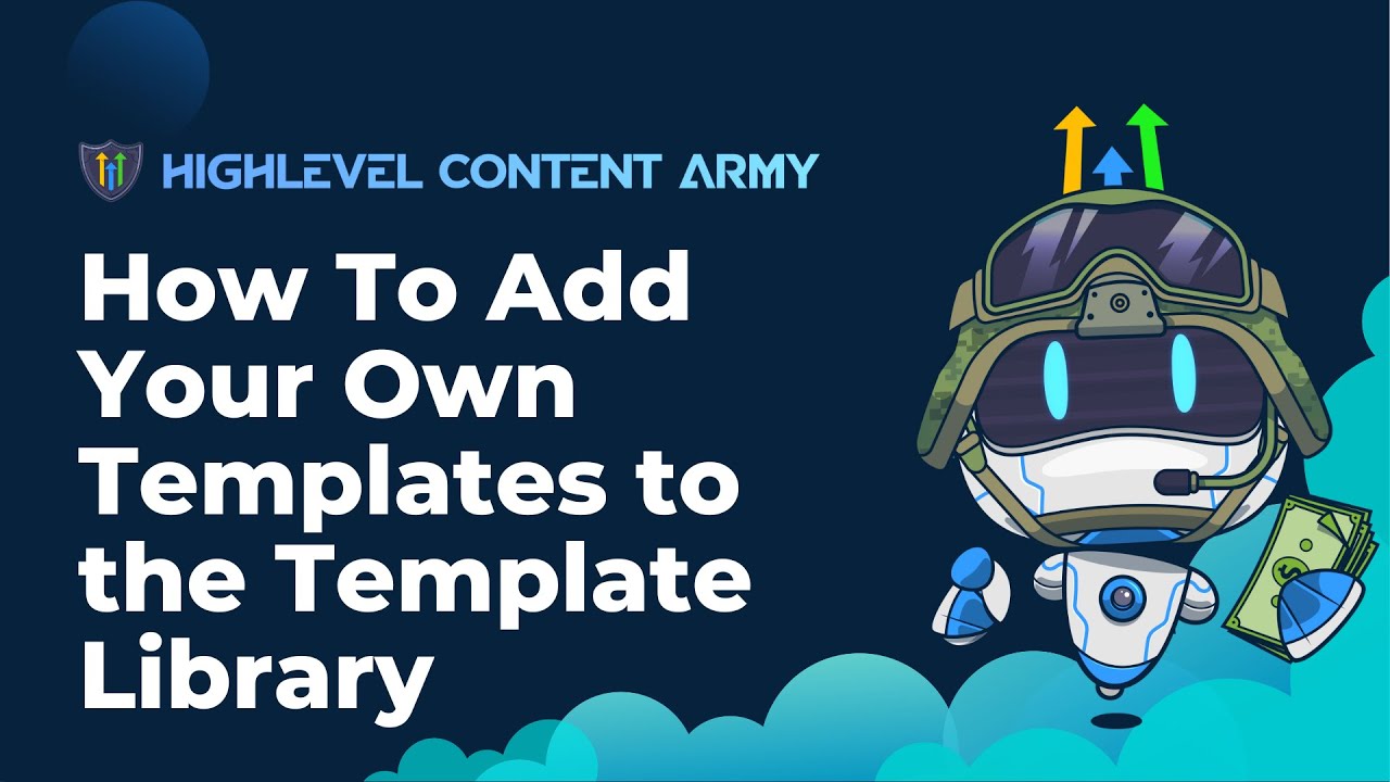 How to add your own templates to Template Library