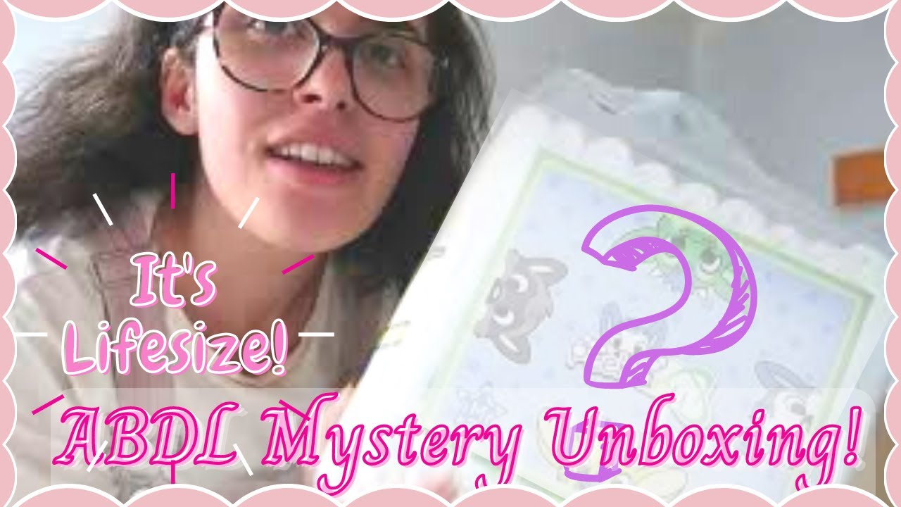 UNBOXING A GIANT MYSTERY ADULT BABY BOX 