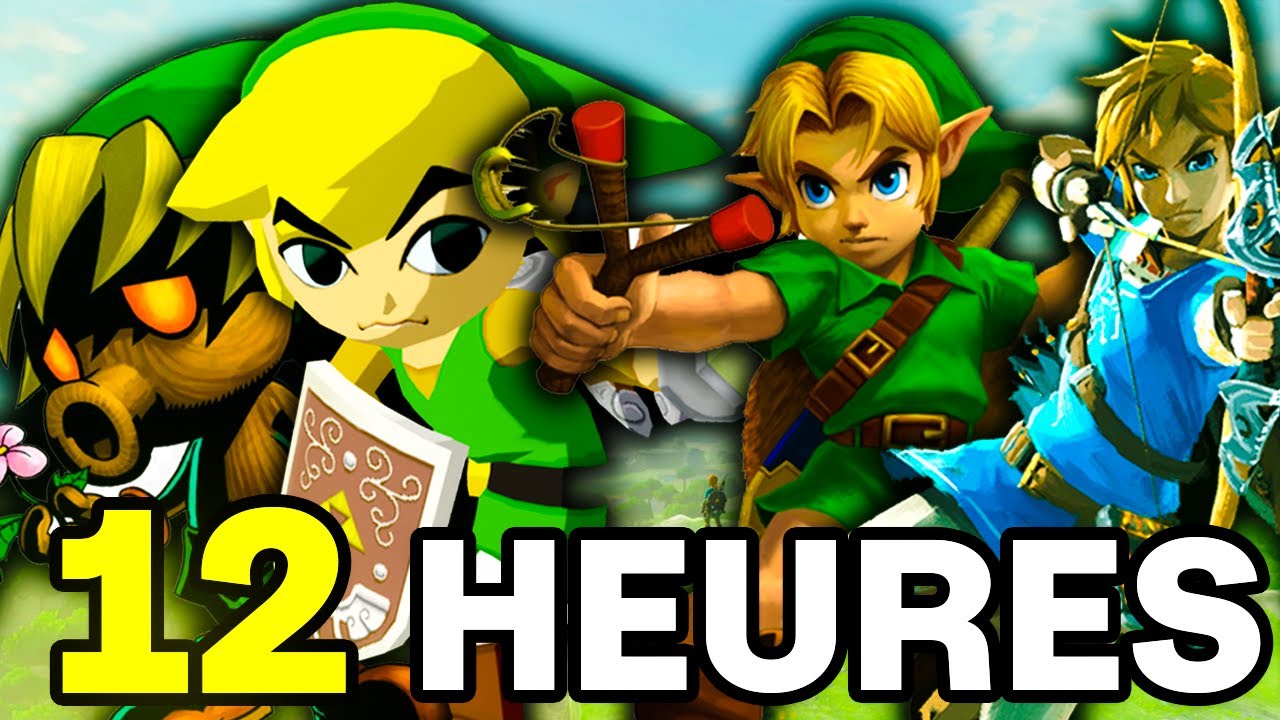 J'ai fini TOUS les Zeldas 3D en 12H