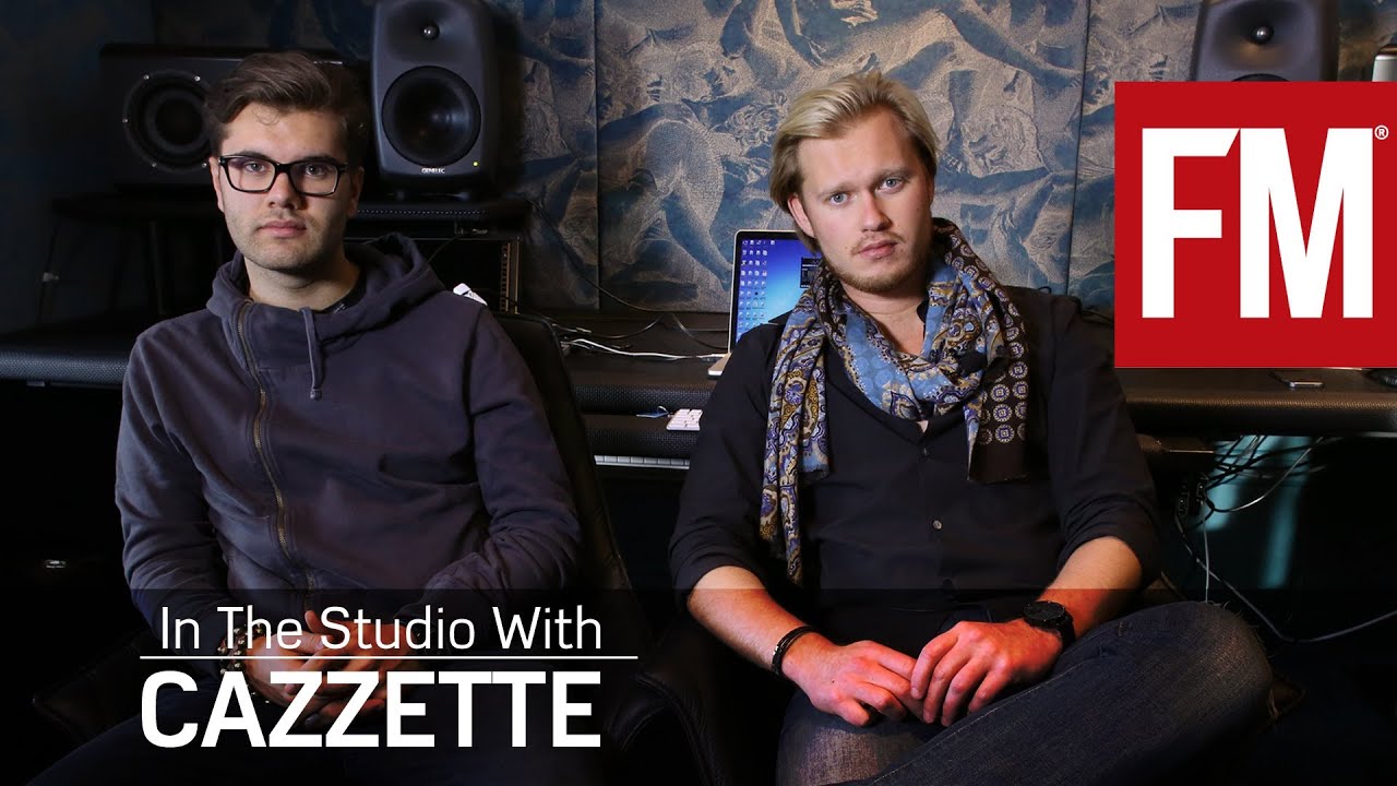 Cazzette In The Studio explaining the making of One Cry