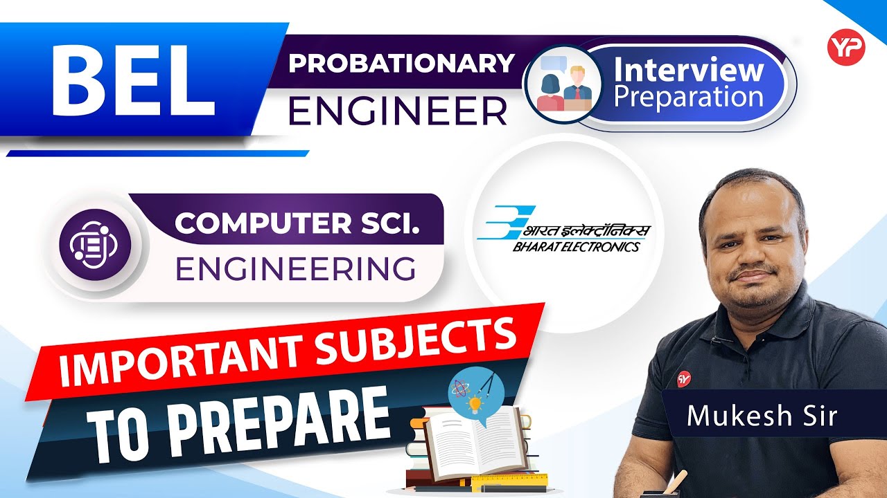 Important Subjects to Prepare for BEL Probationary Engineer | CSE | Start Guidance with YP