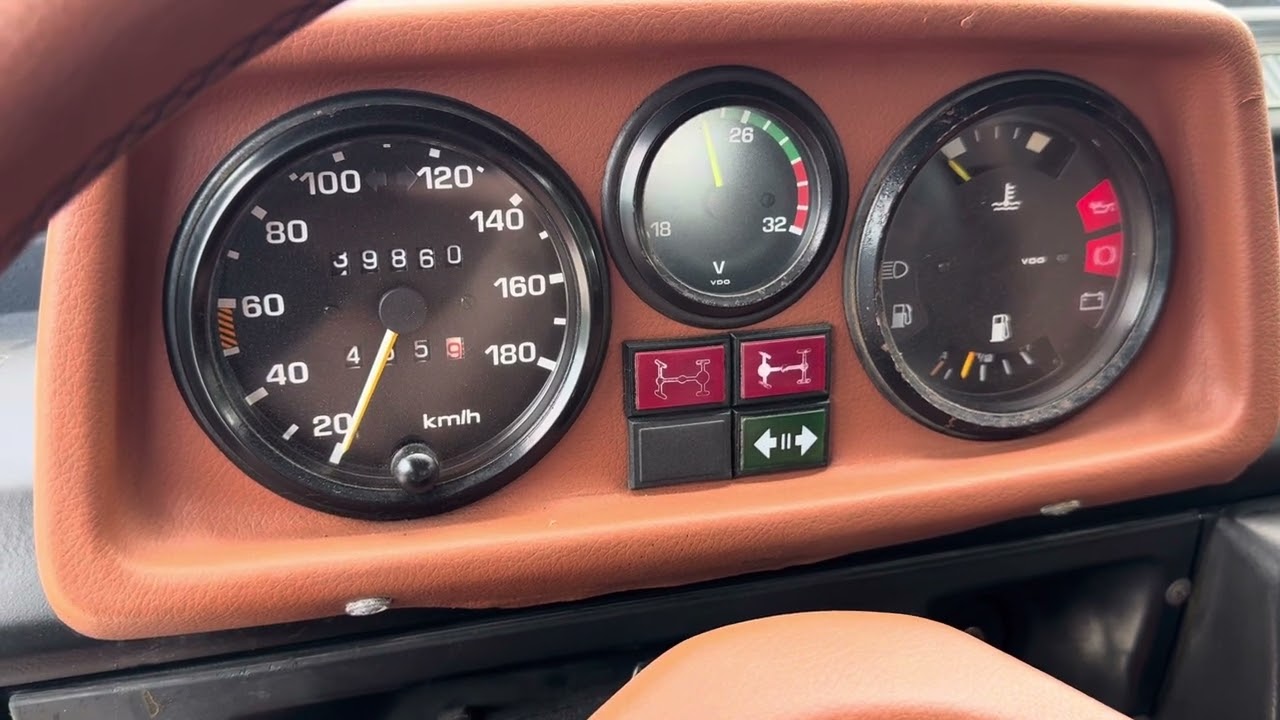1984 Mercedes-Benz 240GD Cold Start