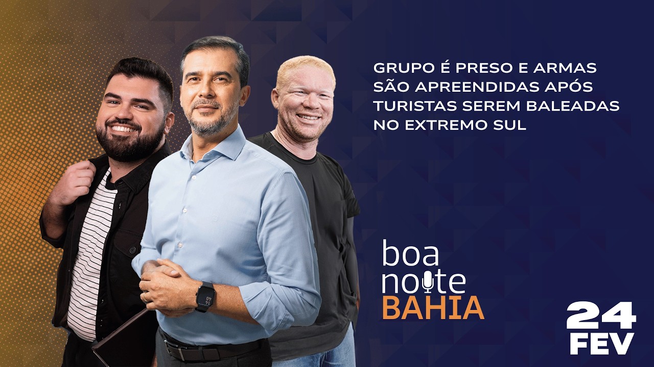 Grupo é preso e armas são apreendidas após turistas serem baleadas no extremo sul - 24/02/26