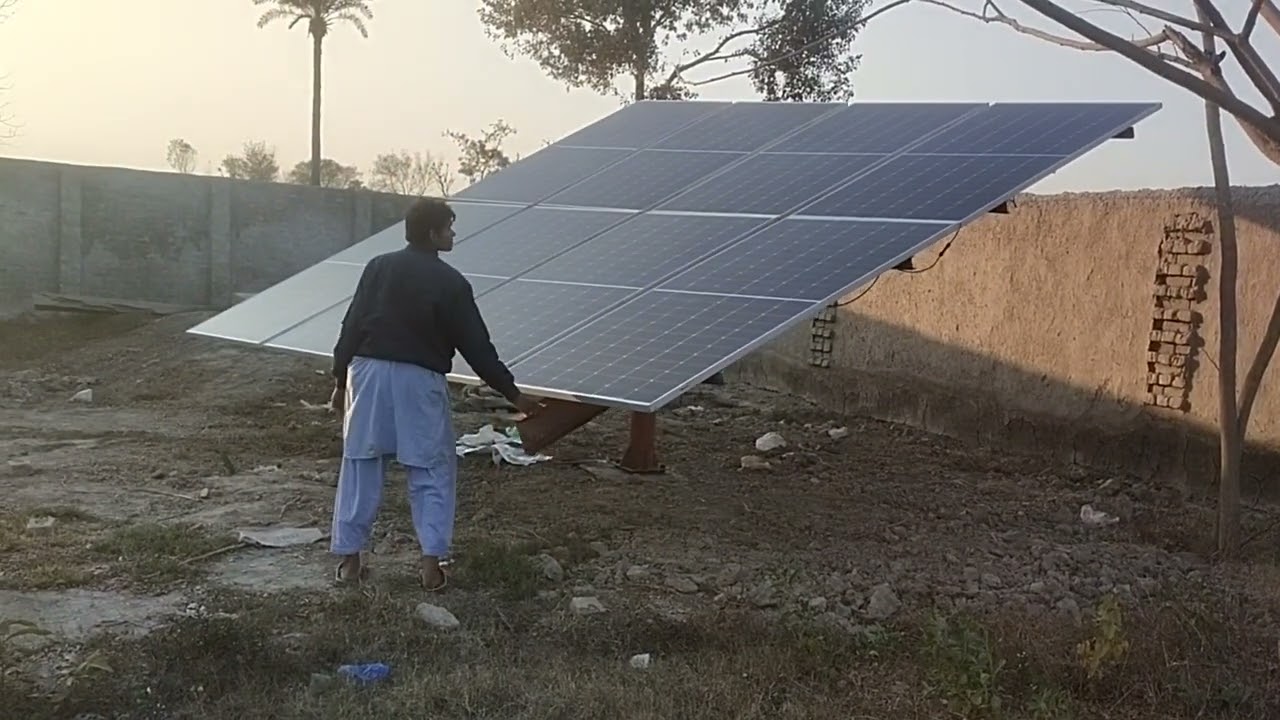 Moving Solar frame 545Watt penl