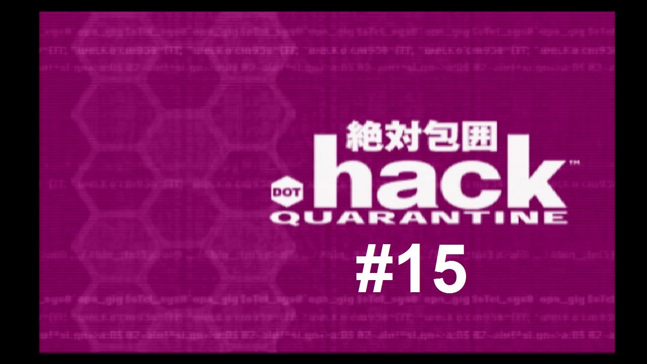 Let's Play .hack//Quarantine #15 - Rachel's Rescue Service