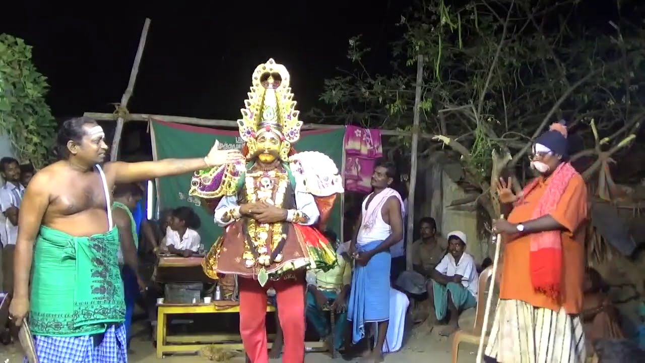 TAMIL THERUKOOTHU தமிழ் தெருக்கூத்து தாங்கள் சேகர் அரவான் கடபலி     பாகம்3 தொடற்பு எண்;9442370122