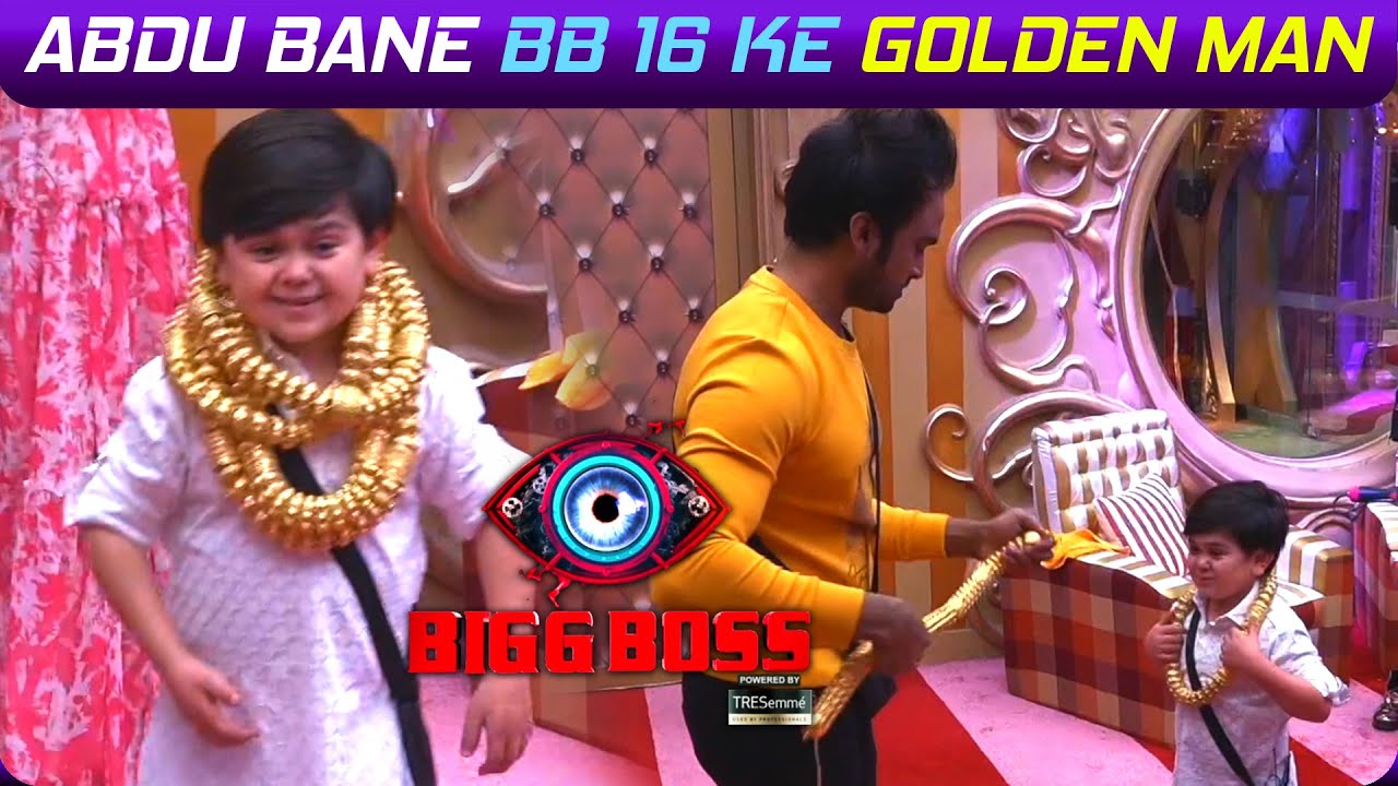 BIGG BOSS 16 Update: Abdu Rozik Bane BB 16 Ke Golden Man, Sunny Ne Abdu Ko Pehnaya Heavy Gold Chain