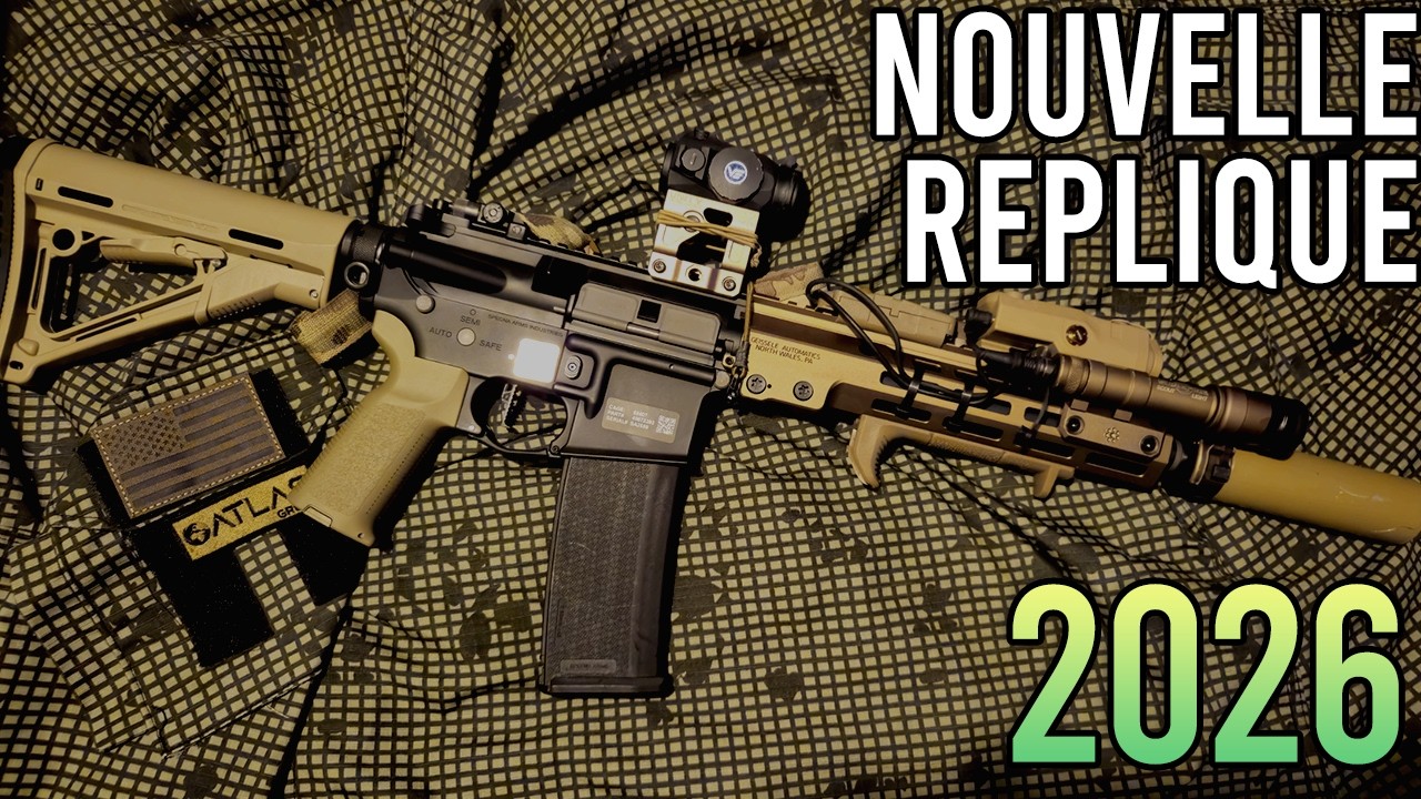 Ma nouvelle réplique AIRSOFT pour 2026