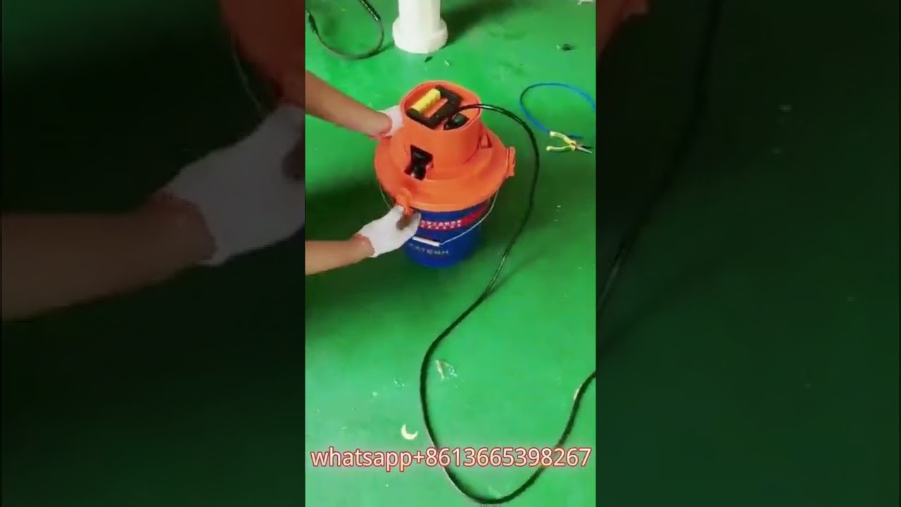 Electric grease inject machine, 24v bucket grease pumps