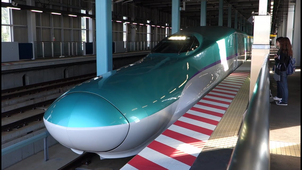 【FHD】JR北海道新幹線 木古内駅にて(At Kikonai Station on the JR Hokkaido Shinkansen)