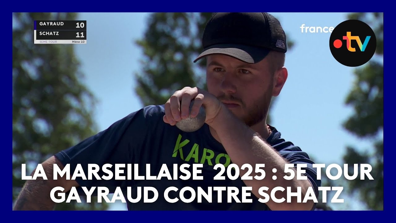La Marseillaise à pétanque 2025 : 5ᵉ tour, Gayraud contre Schatz