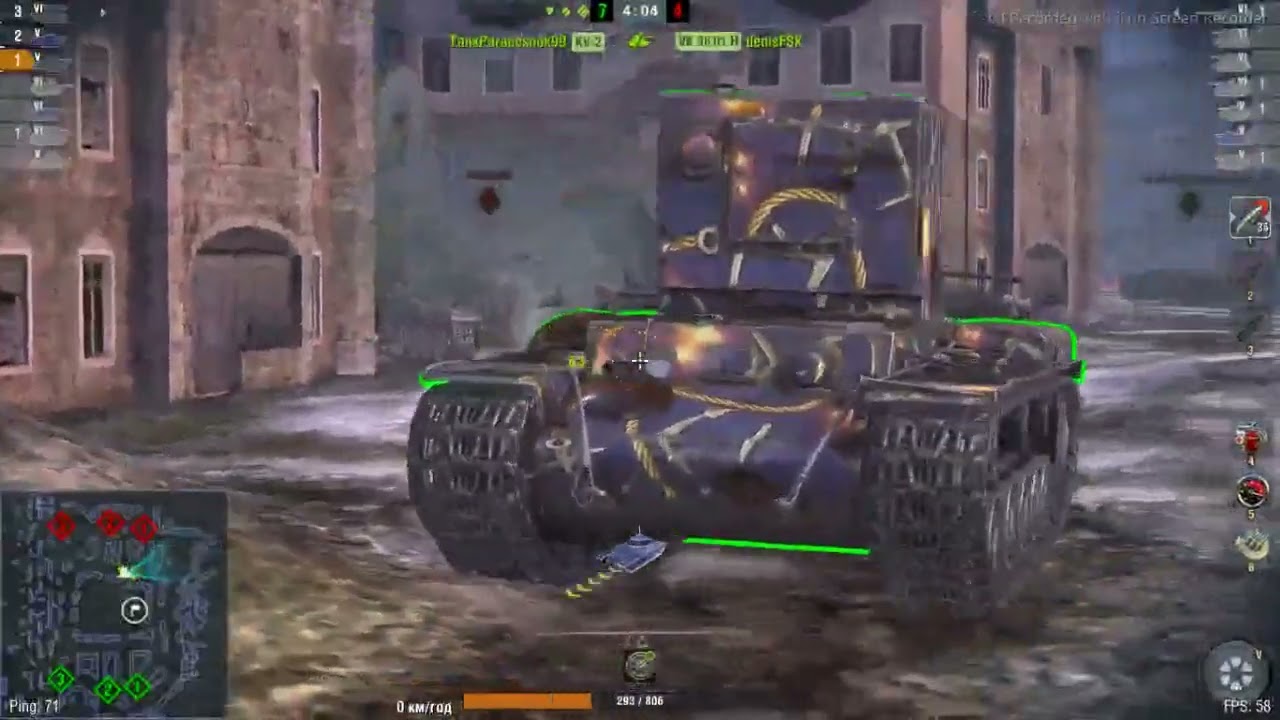 WoT Blitz-  Himmelsdorf.  Port.