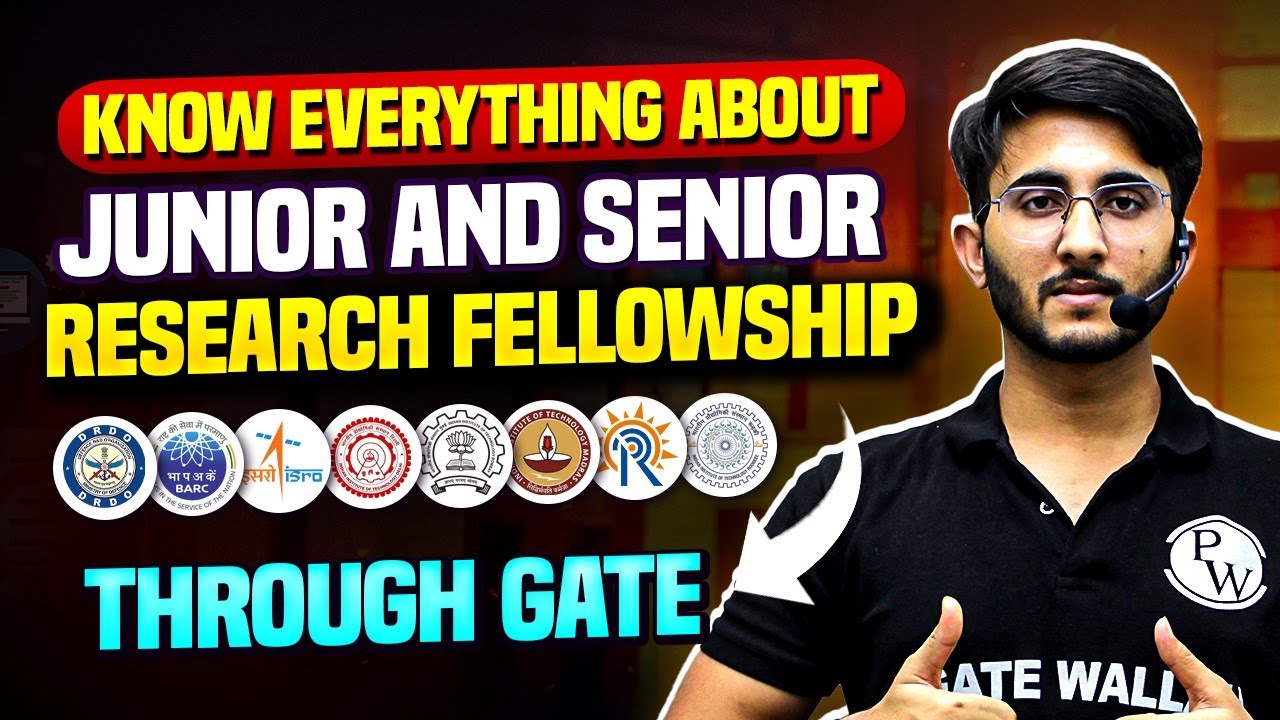 All About Junior Research Fellowship ( JRF ) and Senior Research Fellowship Through GATE