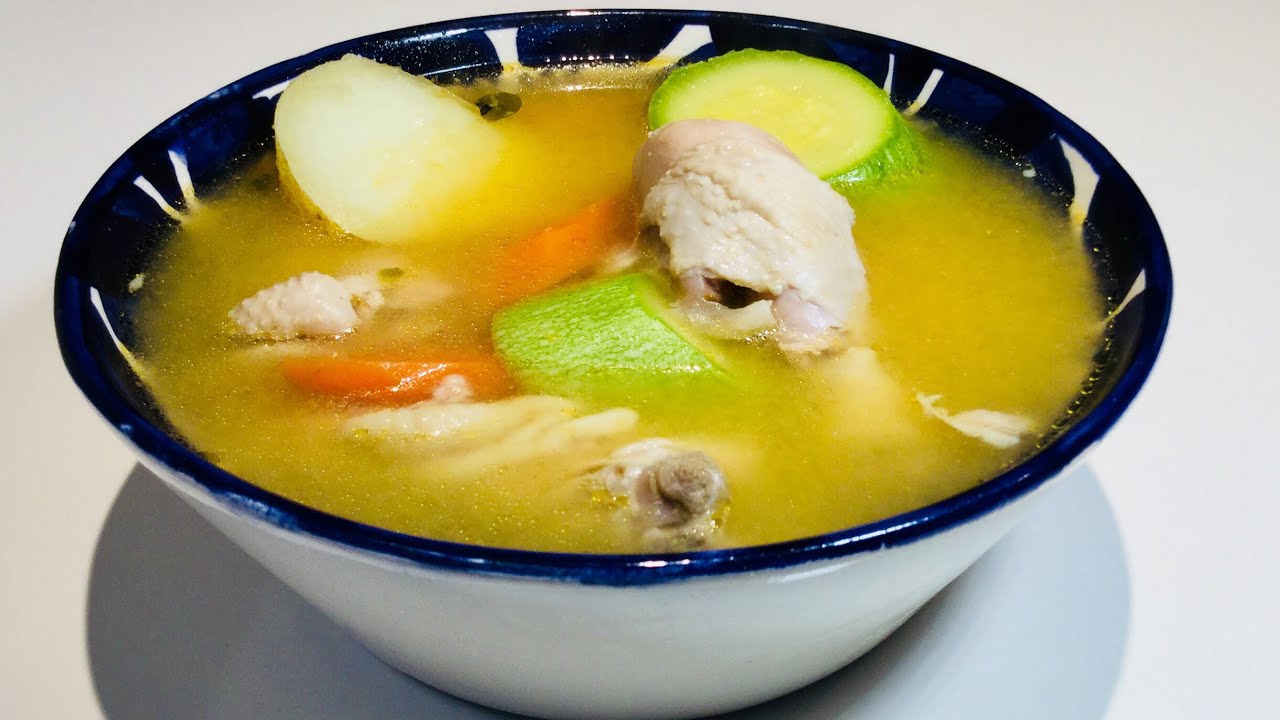 CALDO DE POLLO 🐓 DE RANCHO (RECETA DE LA ABUELA) 👵🏼