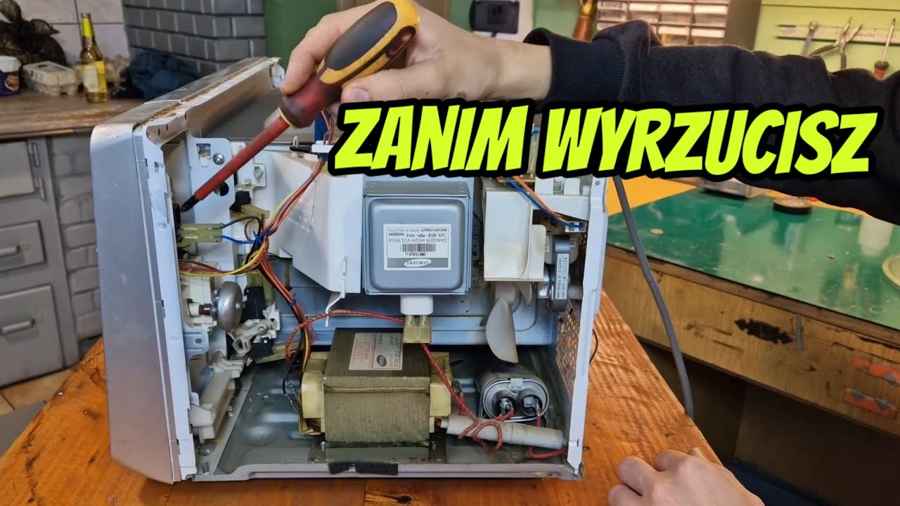 Demontaż Mikrofalówki / Przydatne części