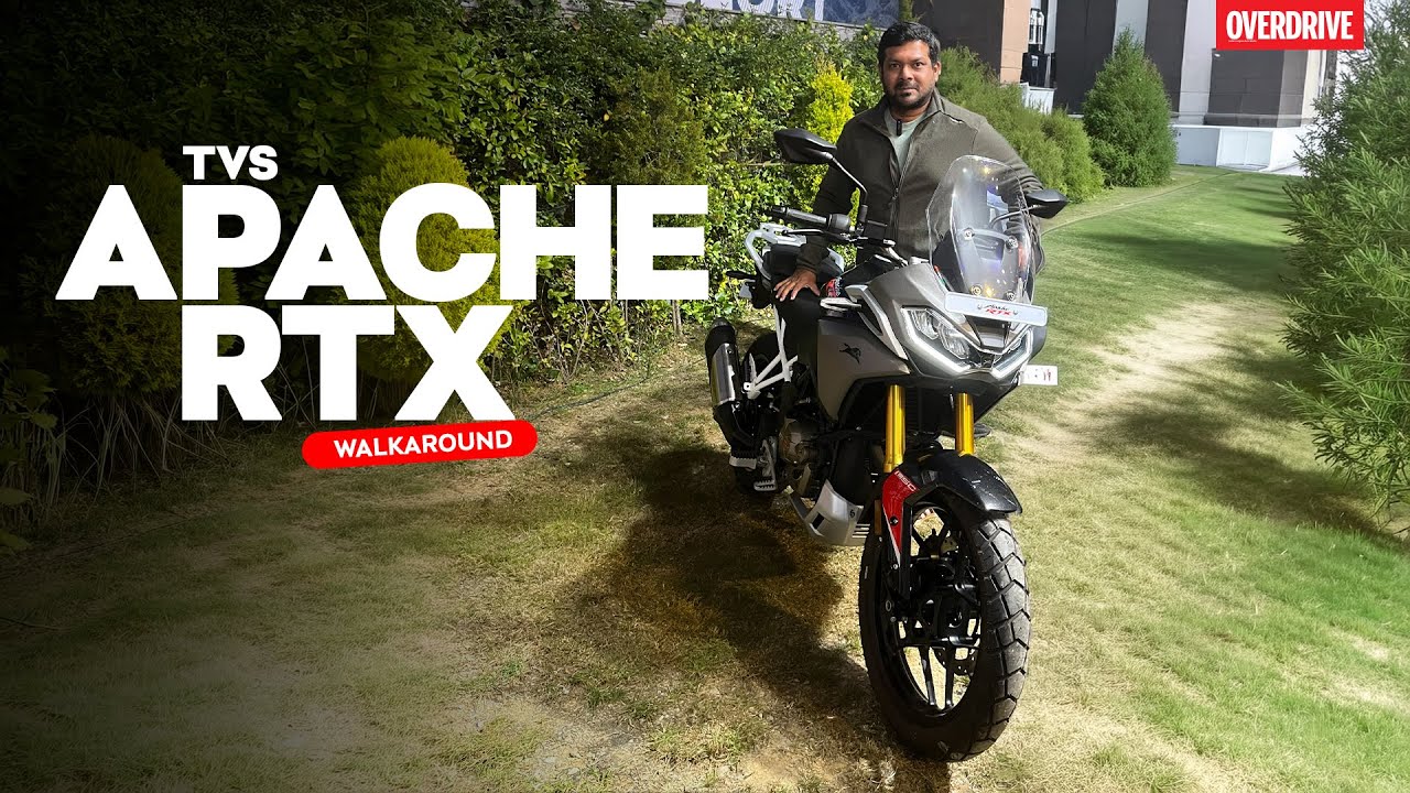 Обзор TVS Apache RTX | Характеристики, функции и цены | #OVERDRIVE