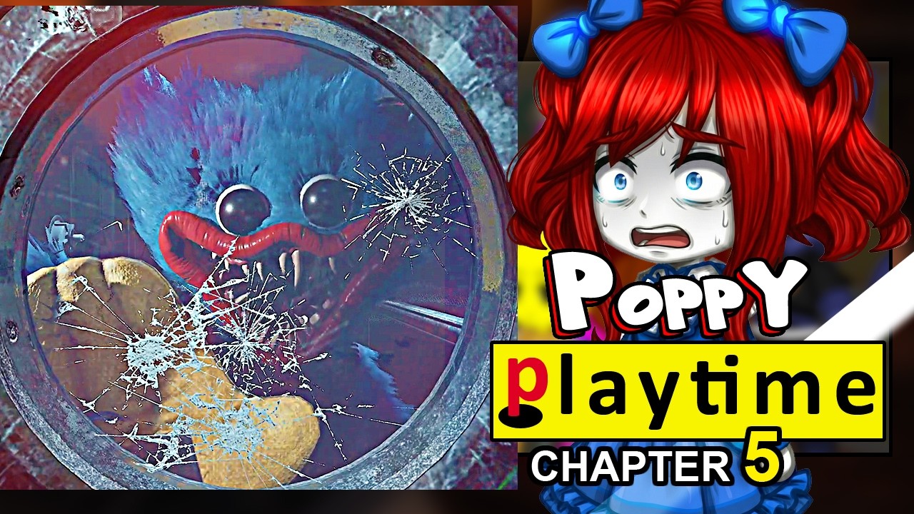 Poppy Playtime React To Chapter 5 GAMEPLAY || Gacha Reaction ||