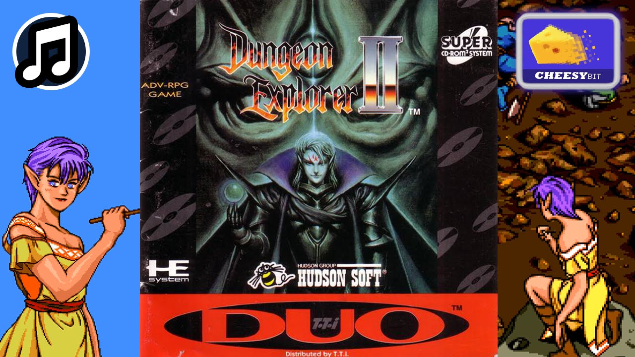 Dungeon Explorer 2 OST (Video Montage) - Turbografx-16 CD : HD60
