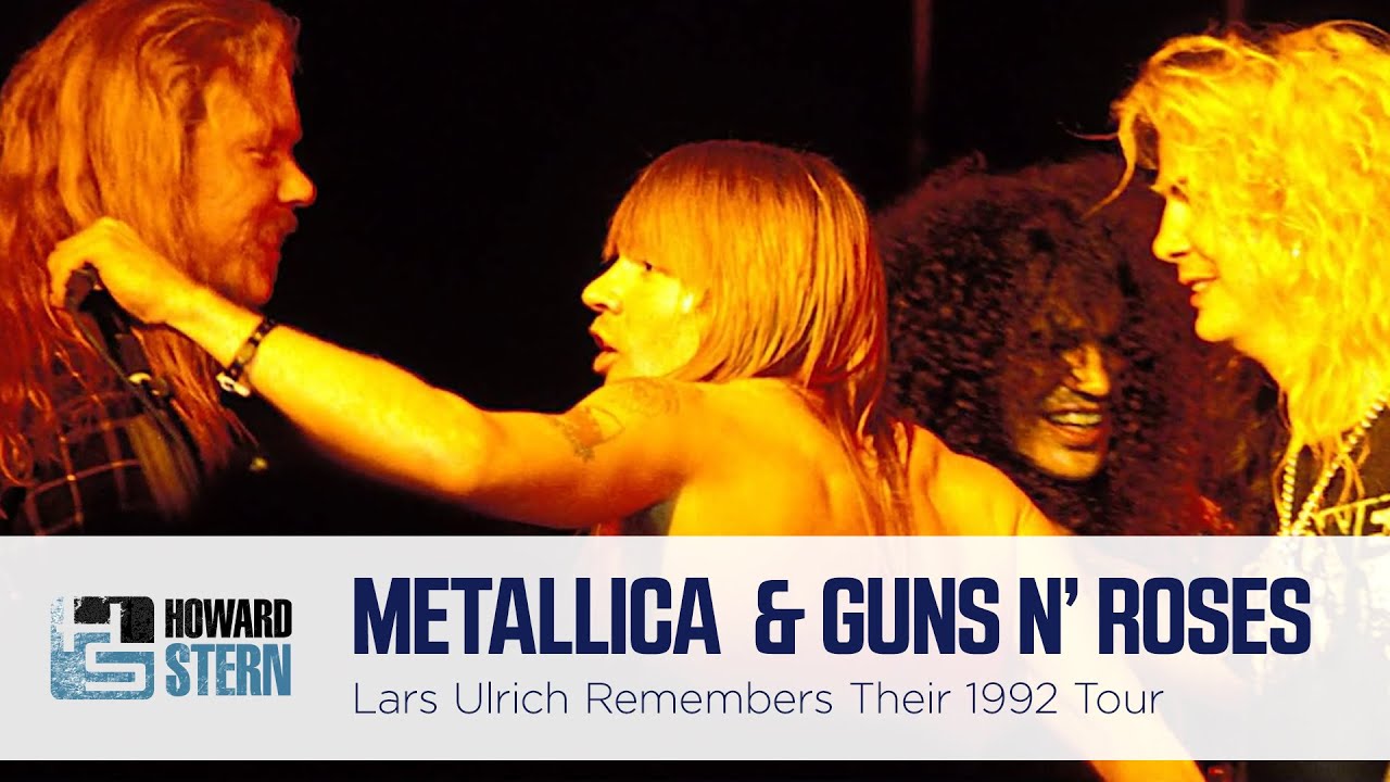 Ларс Ульрих вспоминает тур Metallica 1992 года с Guns N’ Roses
