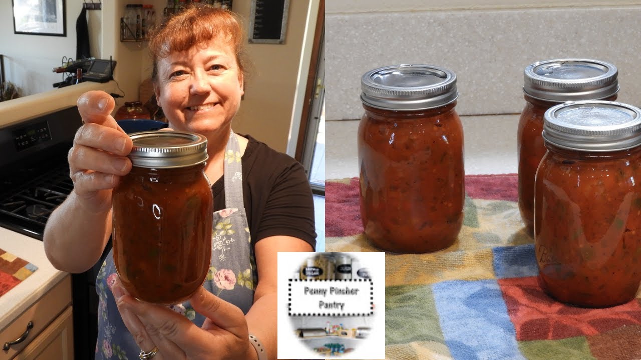 Canning Homemade Sloppy Joe Starter