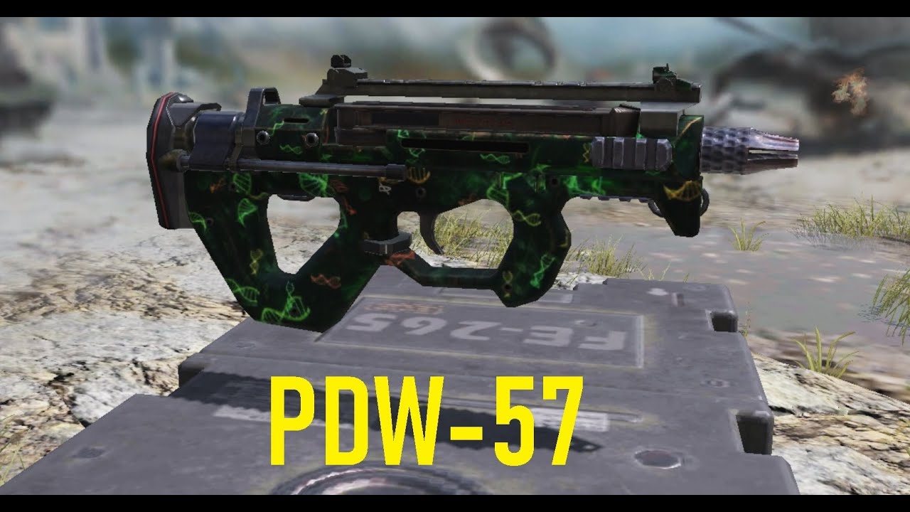 Бой с PDW-57 в королевской битве. Call of Duty Mobile