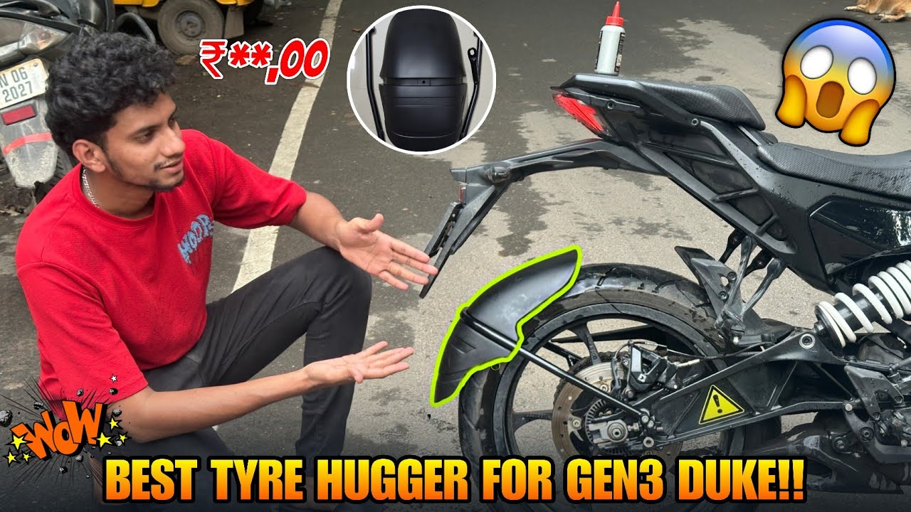 Duke 250 & 390 Gen 3 Tyre Hugger😍🔥| Modified🤑| Vlog 68❤️
