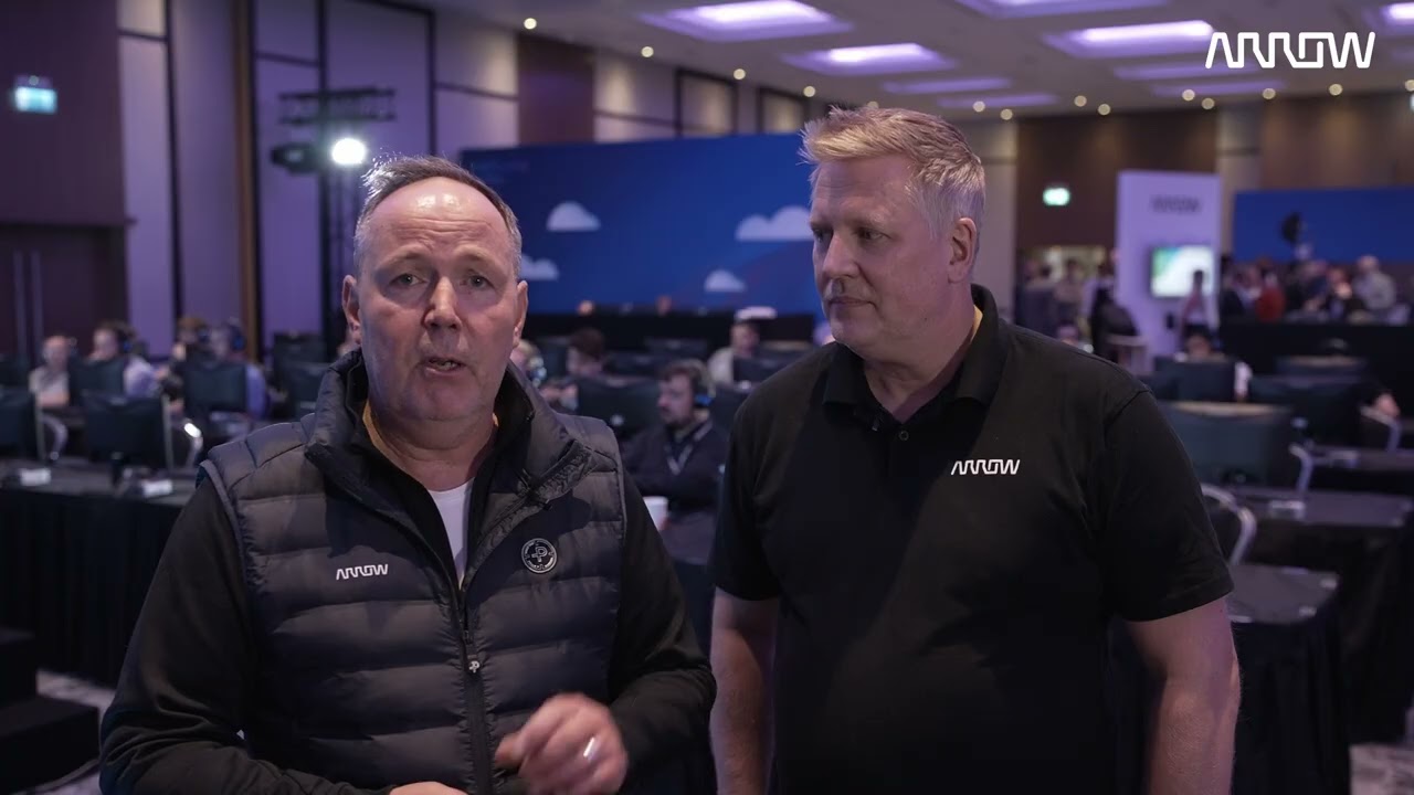 VMware Explore i London - Arrow&acute;s Niclas Elding och Niklas Gr&aring;berg
