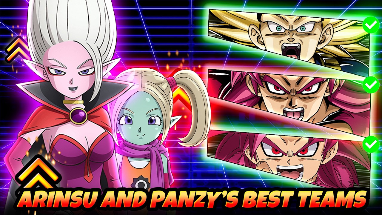 BEST TEAMS FOR ARINSU & PANZY!! Pre GDC Part 2 Aug 2026 | Dragon Ball Z Dokkan Battle