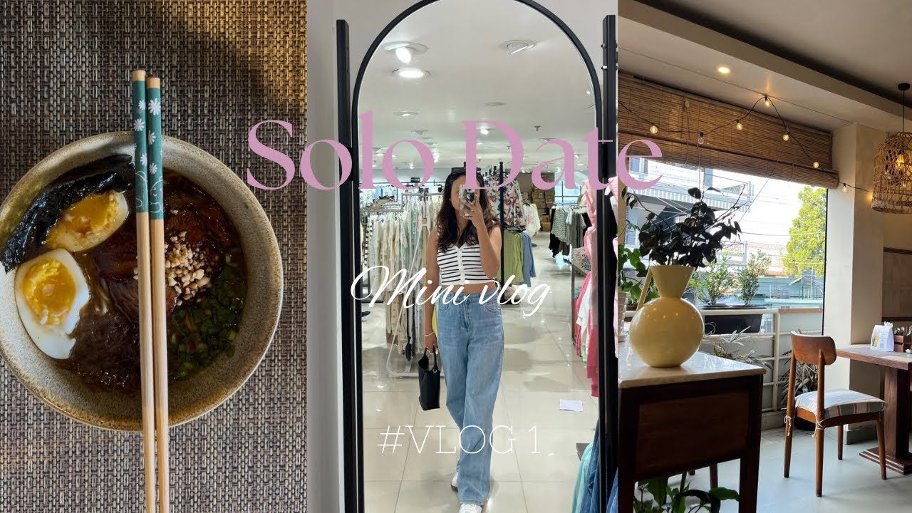 Solo Date | Mini vlog | Nail appointment | Shopping | Lunch | 