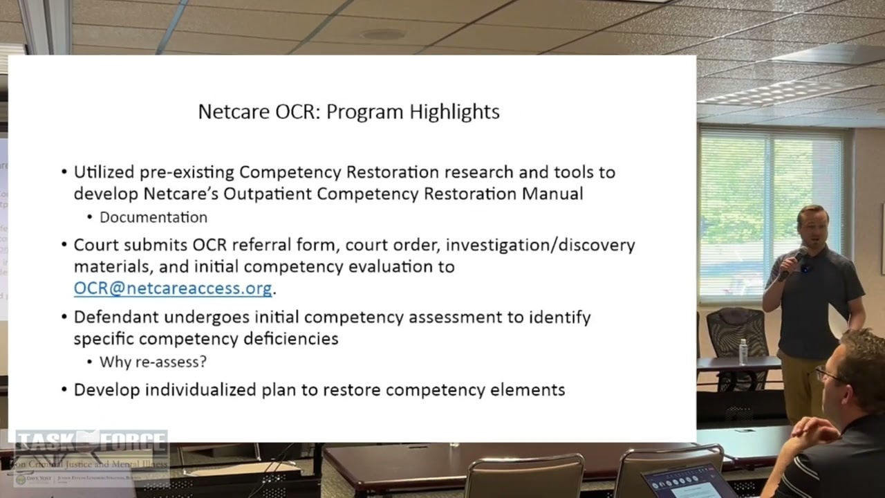 Outpatient Competency Restoration