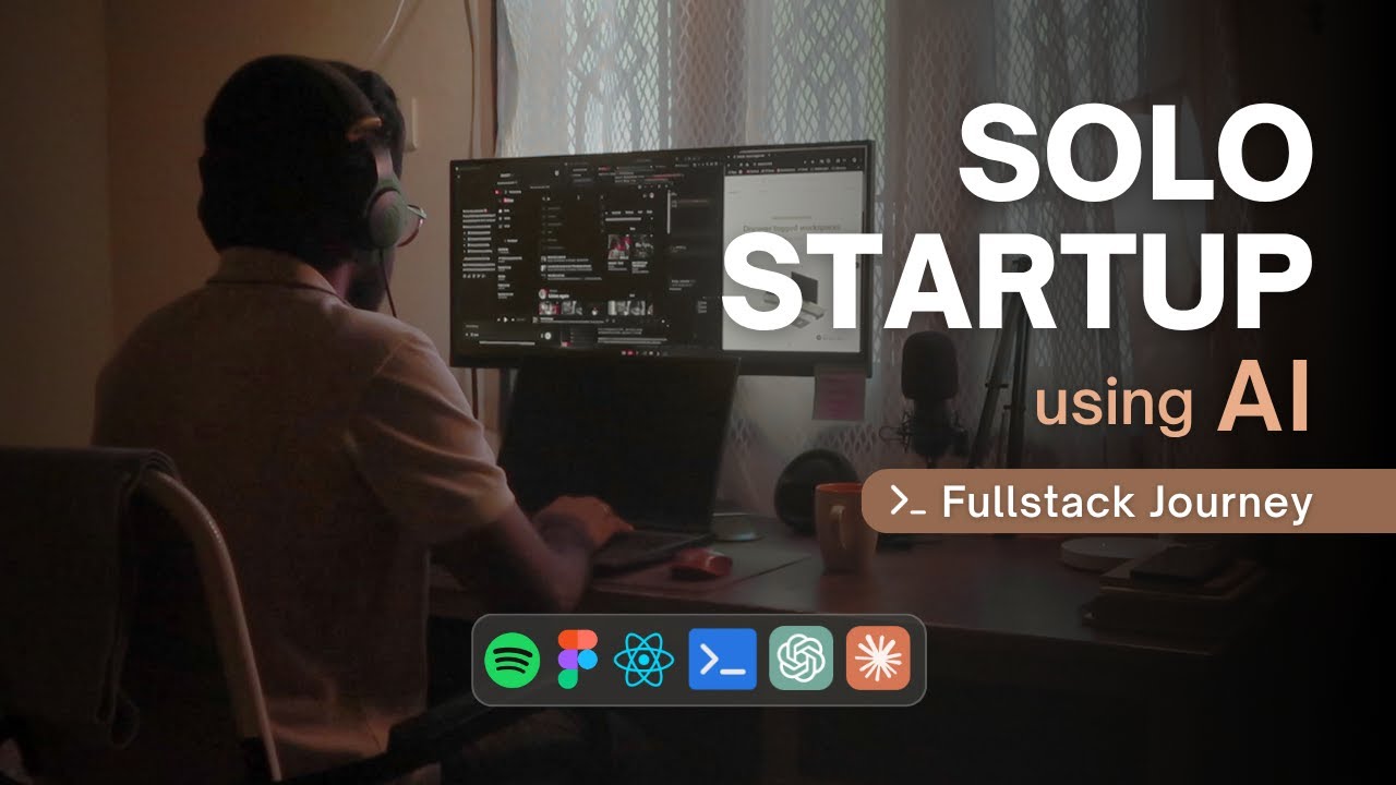 How I Built a STARTUP SOLO Using AI in My 20s (realistic coding vlog)