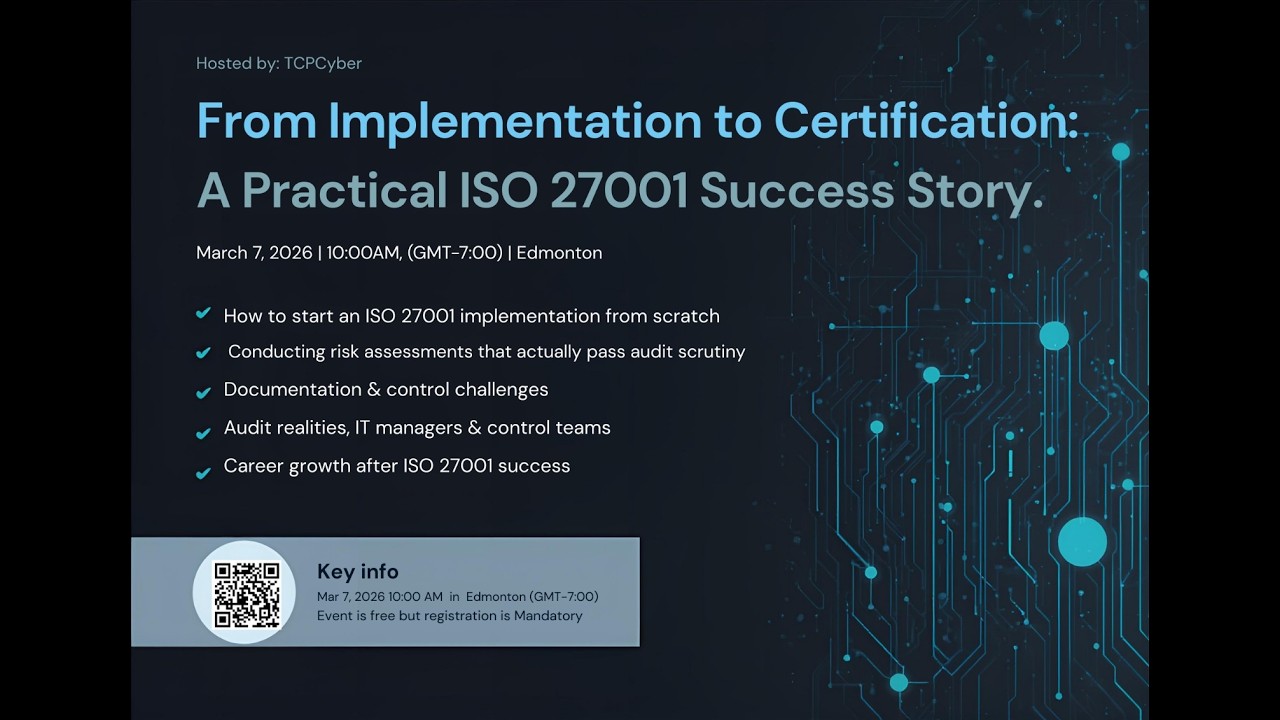From Implementation To Certification: A Practical ISO 27001 Success Story
