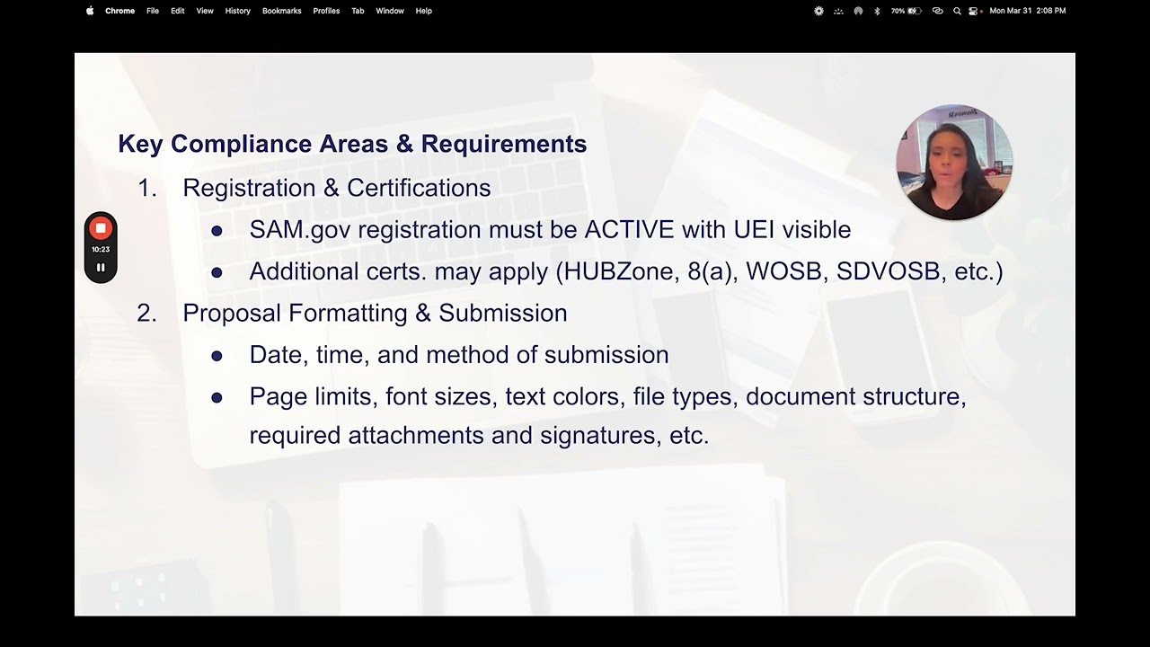 Essential Compliance Requirements for Government Proposals