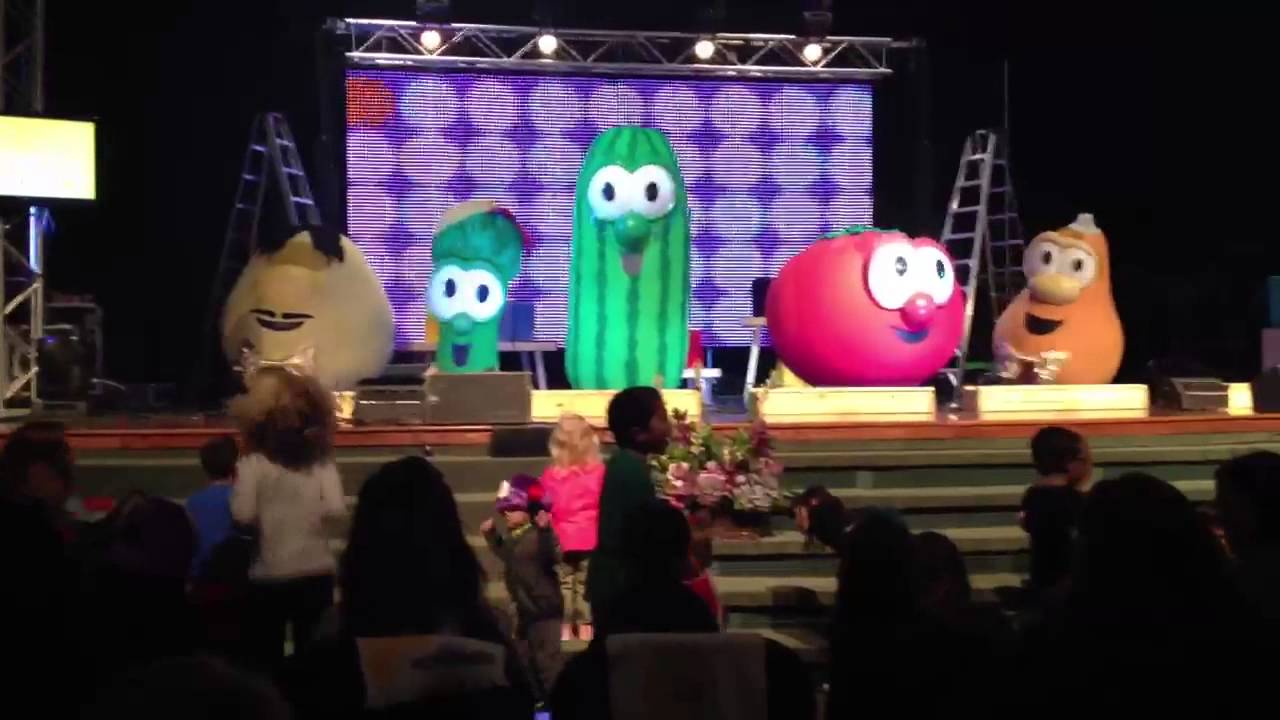 Braxton at Veggie Tales LIVE