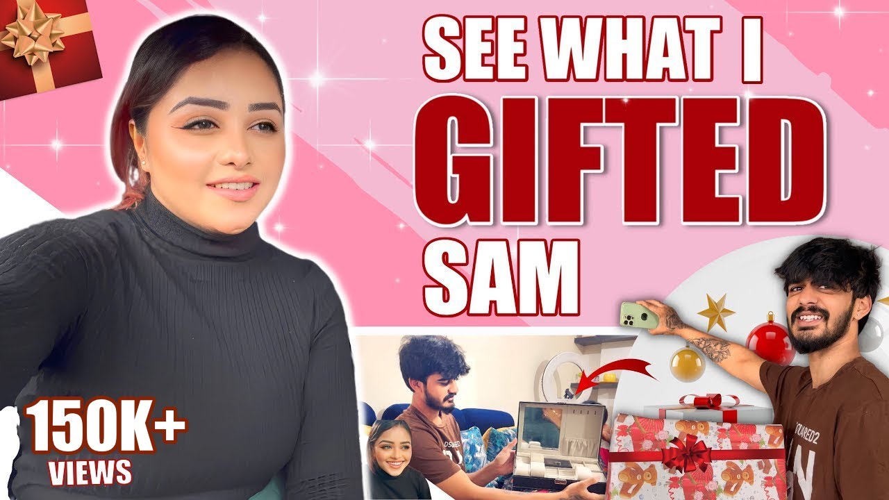 See what I Gifted 🎁 Sam | The Gift Which he Never asked but needed the Most | Dhanushree