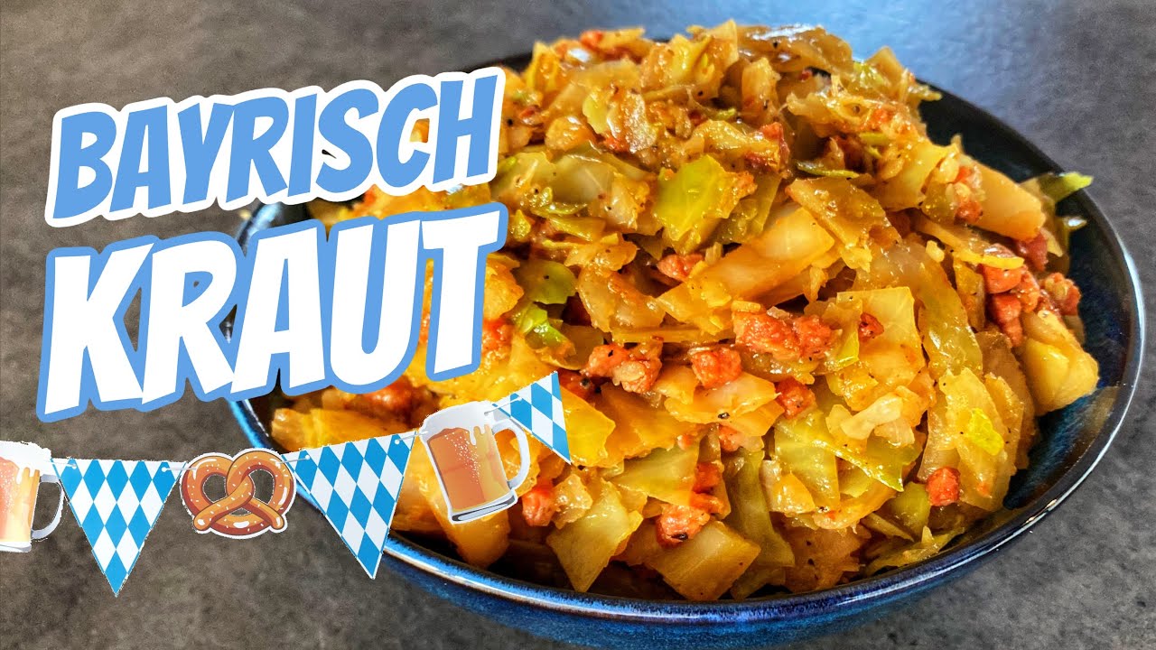 Bayrisch Kraut - das Beste was aus Kohl werden kann! Beilage für Deftiges