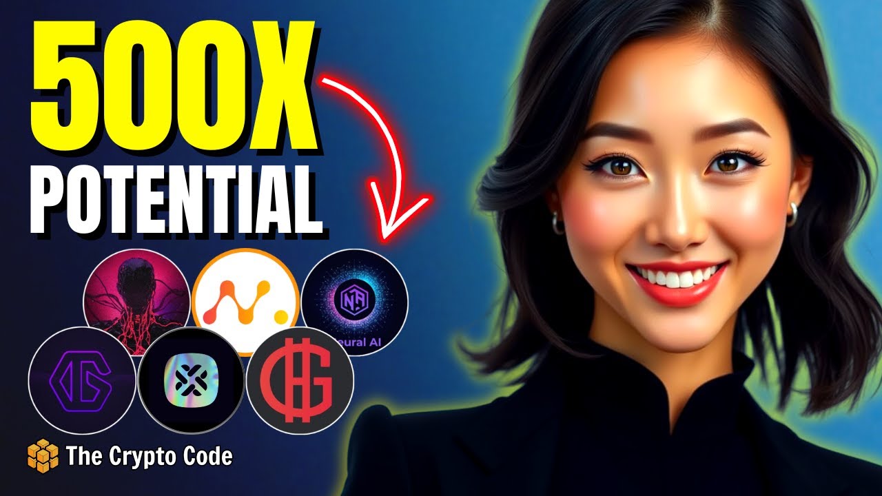 These 6 AI Crypto Coins Could Turn $1k Into $500k!!!