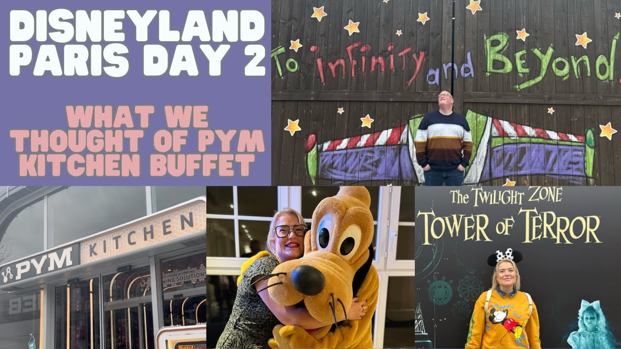 Disneyland Paris Day 2, Both Parks, Pym Kitchen Buffet