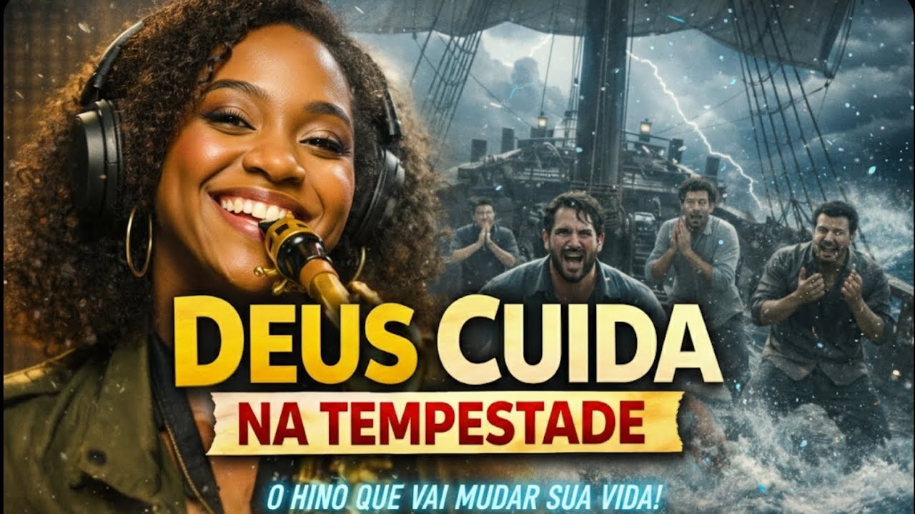 A tempestade passa, Deus te proteje, antes durante e depois, - Paulo no meio da tempestade. 