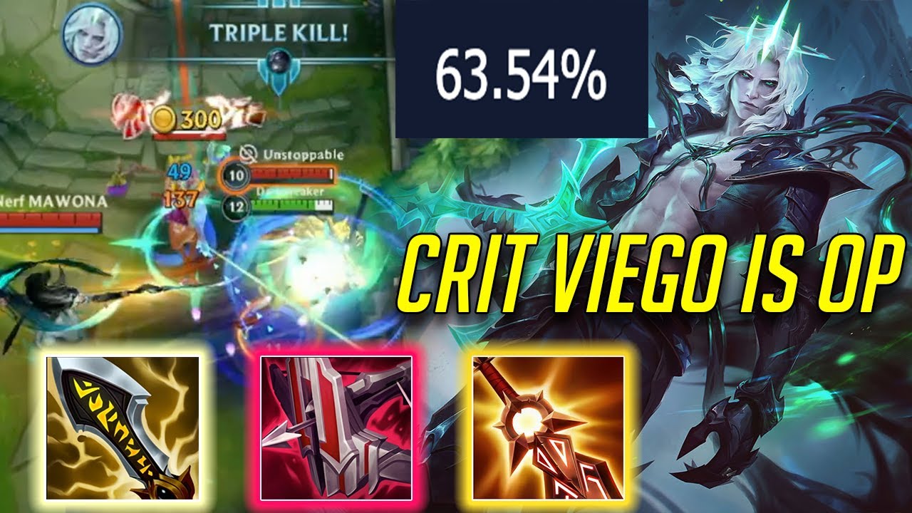 WILD RIFT CRIT VIEGO IS THE MOST BROKEN HIGH ELO JUNGLER (TOP 1 IN CHINA)