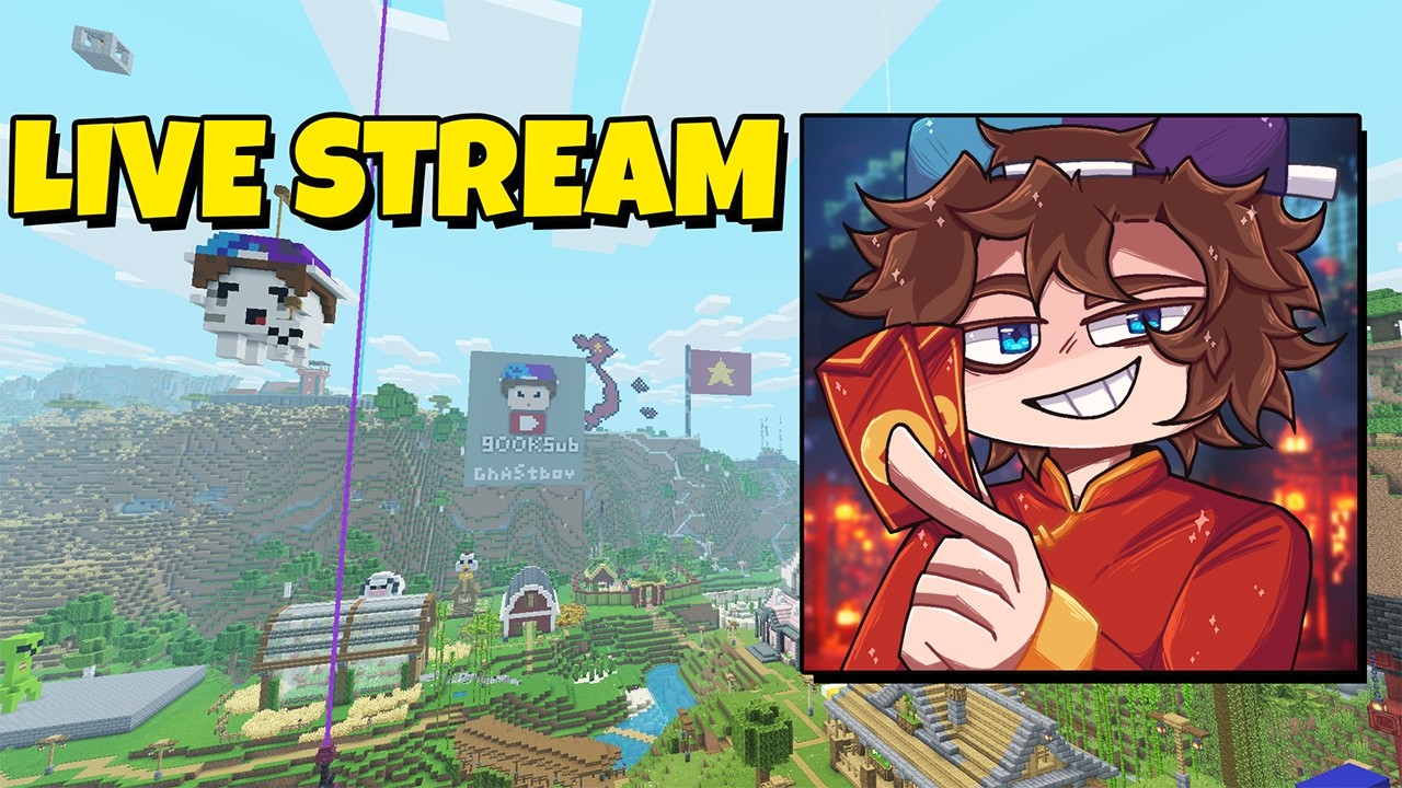 GhastBoyMC Live 0 Show Mặt Nè !!