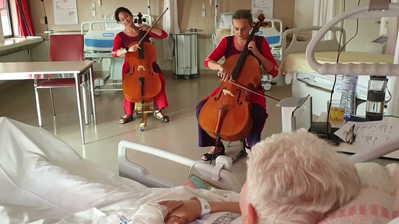 Muziek aan bed in het UMCG
