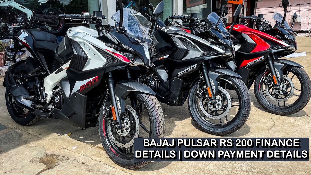 Bajaj Pulsar RS 200 BS6: низкий первоначальный взнос | Финансы и документы | Проценты по кредиту ...