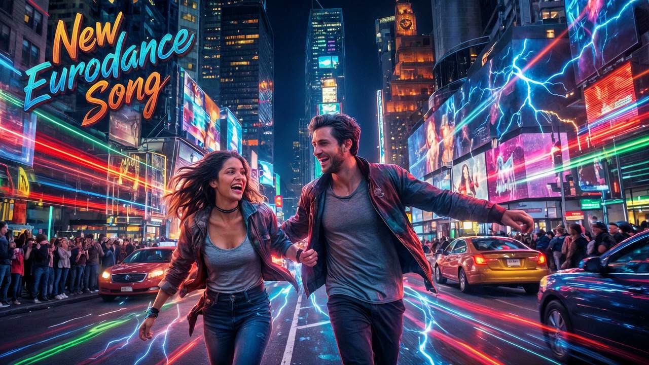 Neon Frontiers - Run Wild (2026 AI-Generated Eurodance | Feel the Night, Live Free!)